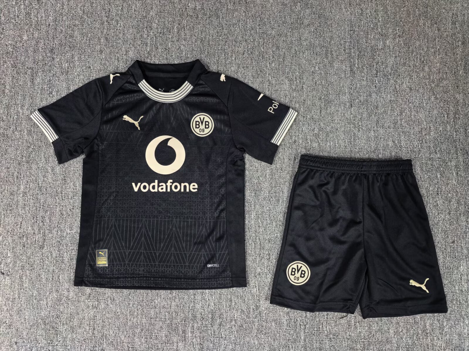 Kids-Dortmund 25/26 Special Black Soccer Jersey
